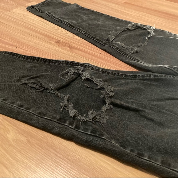 Ardene mom jeans size 01 in black 💋🌹 - Picture 3 of 12